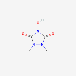 4-Hydroxy-1,2-dimethyl-1,2,4-triazolidine-3,5-dione