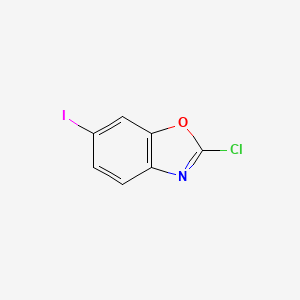 2-Chloro-6-iodobenzo[d]oxazole