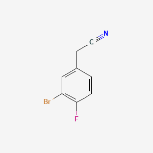 2-(3-Bromo-4-fluorophenyl)acetonitrile