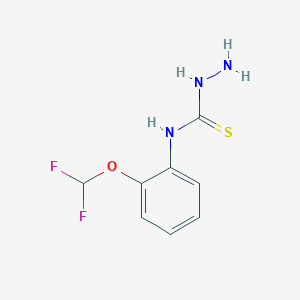 4-(2-Difluoromethoxyphenyl)thiosemicarbazide