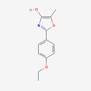 2-(4-Ethoxyphenyl)-5-methyloxazol-4-ol