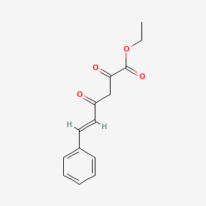 Ethyl 2,4-dioxo-6-phenylhex-5-enoate