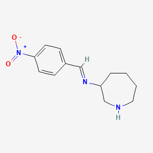 Azepan-3-yl-(4-nitro-benzylidene)-amine