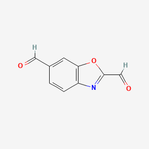 Benzo[d]oxazole-2,6-dicarbaldehyde