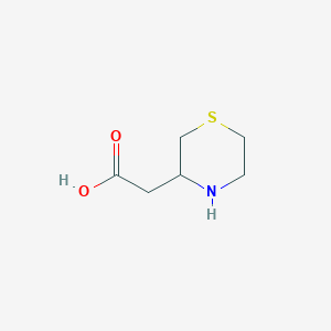 2-(Thiomorpholin-3-yl)acetic acid