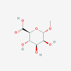 (2S,3S,4S,5S,6S)-3,4,5-Trihydroxy-6-methoxytetrahydro-2H-pyran-2-carboxylic acid