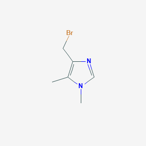 4-(Bromomethyl)-1,5-dimethyl-1H-imidazole