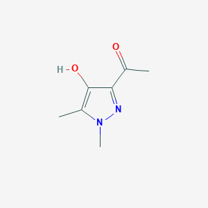 1-(4-Hydroxy-1,5-dimethyl-1h-pyrazol-3-yl)ethanone