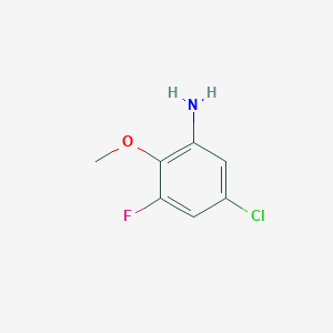 5-Chloro-3-fluoro-2-methoxyaniline