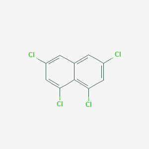 molecular formula C10H4Cl4 B128685 1,3,6,8-Tetrachloronaphthalene CAS No. 150224-15-0