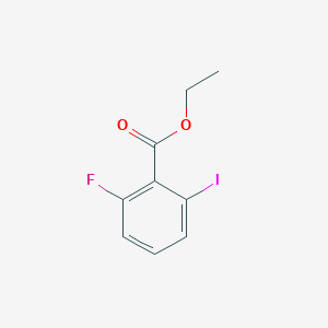 molecular formula C9H8FIO2 B1286850 Ethyl 2-fluoro-6-iodobenzoate CAS No. 925215-01-6