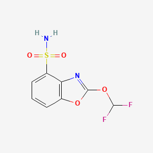 2-(Difluoromethoxy)benzo[d]oxazole-4-sulfonamide