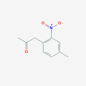 molecular formula C10H11NO3 B1286854 1-(4-甲基-2-硝基苯基)丙酮 CAS No. 481065-79-6