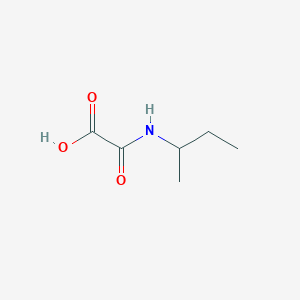 molecular formula C6H11NO3 B1286856 (仲丁氨基)(氧代)乙酸 CAS No. 80638-53-5