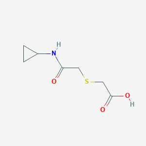 ([2-(Cyclopropylamino)-2-oxoethyl]thio)-acetic acid