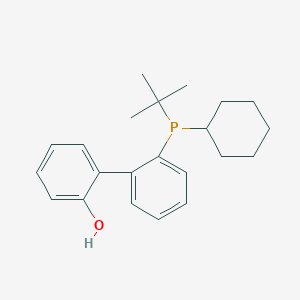 2'-(tert-Butyl(cyclohexyl)phosphino)-[1,1'-biphenyl]-2-ol