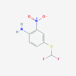 4-[(Difluoromethyl)thio]-2-nitroaniline