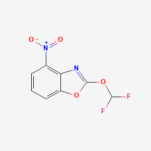 2-(Difluoromethoxy)-4-nitrobenzo[d]oxazole