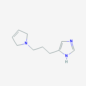 5-(3-(2,5-Dihydro-1H-pyrrol-1-yl)propyl)-1H-imidazole