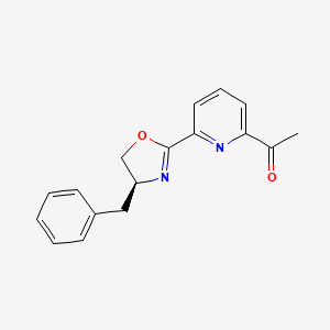 (S)-1-(6-(4-Benzyl-4,5-dihydrooxazol-2-yl)pyridin-2-yl)ethanone