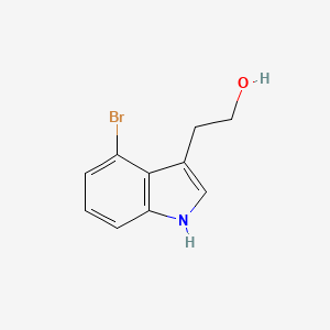 molecular formula C10H10BrNO B1286877 2-(4-bromo-1H-indol-3-il)etanol CAS No. 202753-56-8