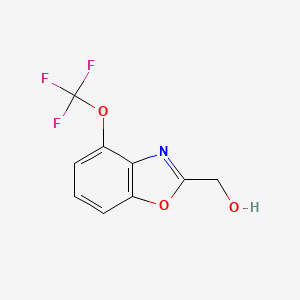 (4-(Trifluoromethoxy)benzo[d]oxazol-2-yl)methanol