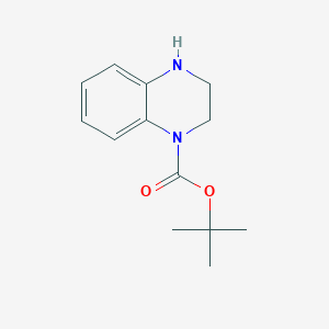 molecular formula C13H18N2O2 B1286900 tert-Butyl 3,4-dihydroquinoxaline-1(2H)-carboxylate CAS No. 887590-25-2