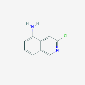 molecular formula C9H7ClN2 B1286903 3-Chloroisoquinolin-5-amine CAS No. 58142-49-7
