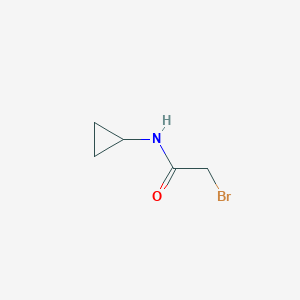 molecular formula C5H8BrNO B1286908 2-溴-N-环丙基乙酰胺 CAS No. 77600-79-4