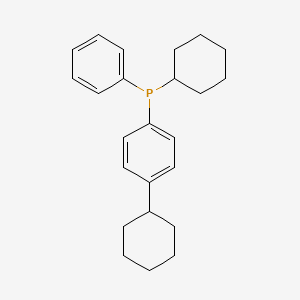 Cyclohexyl(4-cyclohexylphenyl)(phenyl)phosphine