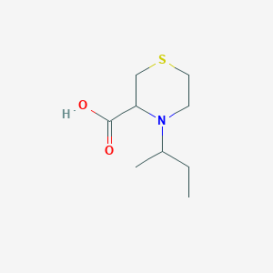 4-(Butan-2-yl)thiomorpholine-3-carboxylic acid