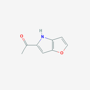 1-(4H-furo[3,2-b]pyrrol-5-yl)ethanone