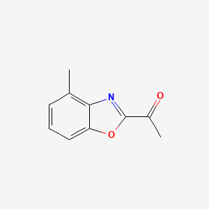 1-(4-Methylbenzo[d]oxazol-2-yl)ethanone