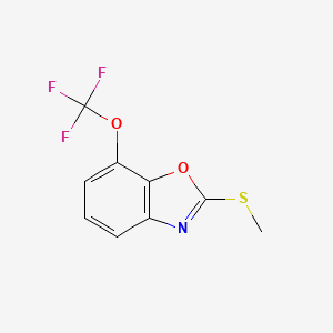 2-(Methylthio)-7-(trifluoromethoxy)benzo[d]oxazole