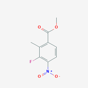 Methyl 3-fluoro-2-methyl-4-nitrobenzoate