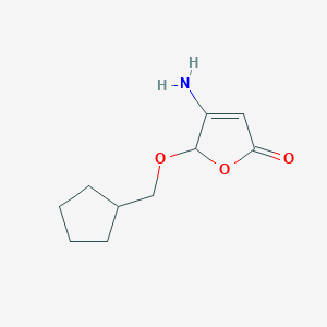 4-Amino-5-(cyclopentylmethoxy)furan-2(5H)-one