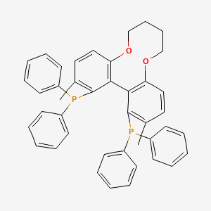 (14aR)-(2,13-Dimethyl-6,7,8,9-tetrahydrodibenzo[b,d][1,6]dioxecine-1,14-diyl)bis(diphenylphosphine)