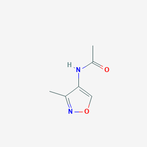 molecular formula C6H8N2O2 B12869496 N-(3-Methylisoxazol-4-yl)acetamide 