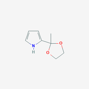 2-(2-methyl-1,3-dioxolan-2-yl)-1H-pyrrole