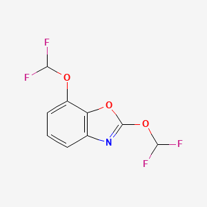 2,7-Bis(difluoromethoxy)benzo[d]oxazole