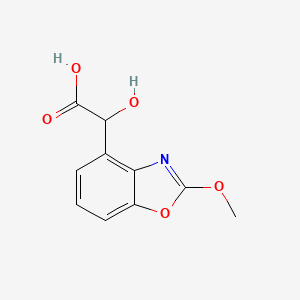 2-Hydroxy-2-(2-methoxybenzo[d]oxazol-4-yl)acetic acid