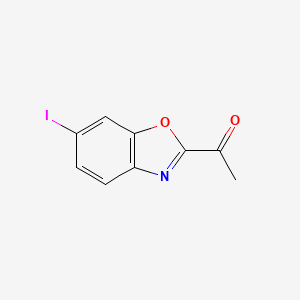 1-(6-Iodobenzo[d]oxazol-2-yl)ethanone