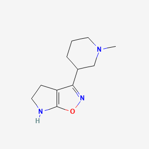 3-(1-methylpiperidin-3-yl)-4,5-dihydro-2H-pyrrolo[3,2-d][1,2]oxazole