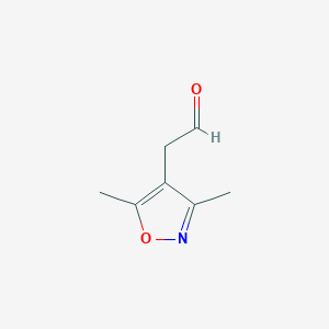 2-(3,5-Dimethylisoxazol-4-yl)acetaldehyde