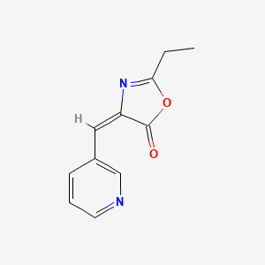 2-Ethyl-4-(pyridin-3-ylmethylene)oxazol-5(4H)-one