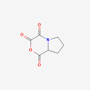 Tetrahydro-1H-pyrrolo[2,1-c][1,4]oxazine-1,3,4-trione