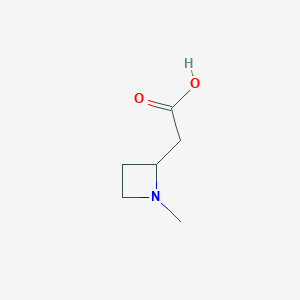 2-(1-Methylazetidin-2-yl)acetic acid