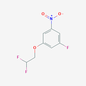 3-Fluoro-5-(2,2-difluoroethoxy)nitrobenzene