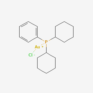 Chloro(dicyclohexylphenylphosphine)gold