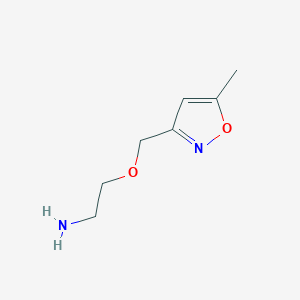 2-((5-Methylisoxazol-3-yl)methoxy)ethanamine